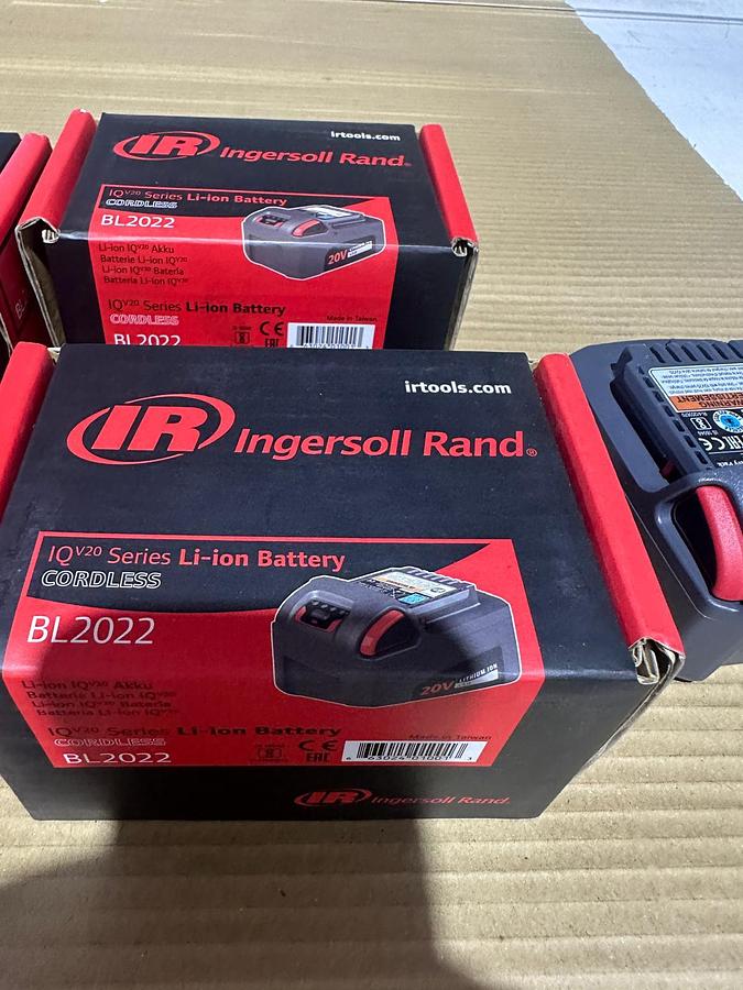 Used Ingersoll Rand QXBN Cordless Precision Screwdrivers – 3 Units + Chargers & 20V Batteries – Excellent Condition