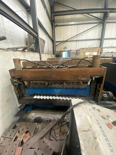 Used JCX Rollforming Line for Corrigate and Box Profile