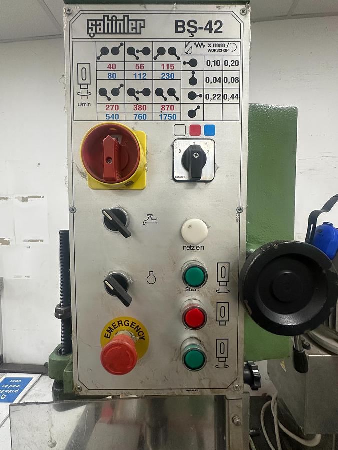 Used 1998 Sahinler BS 42 Pedestal Drill