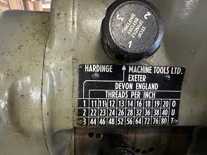 Used Hardinge Super Precision Manual Lathe