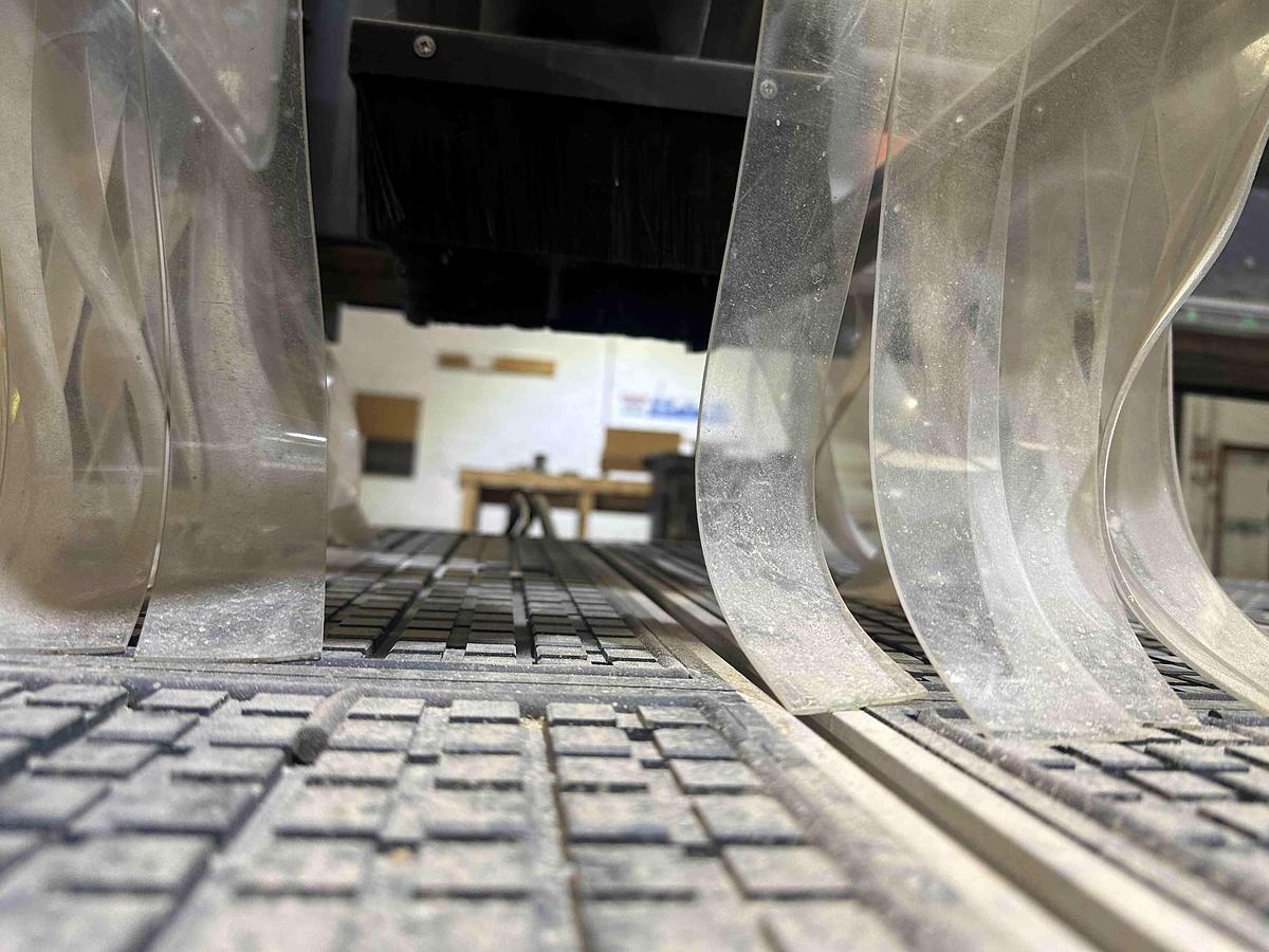 Used 2020 iTech  TigerTec TR510AD Flat Table CNC Router