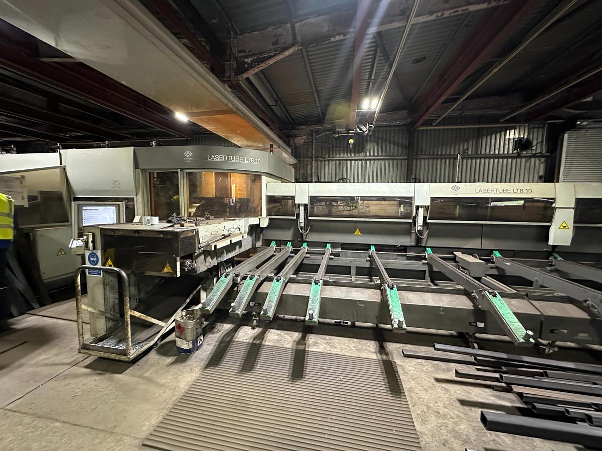 Used 2016 BLM Adige LT8.10 Tube Laser 3.5kW CO2 3D Cutting | For Sale Ireland