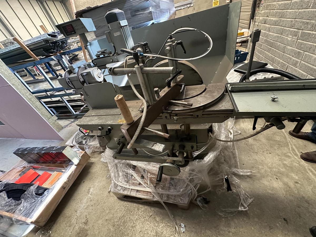 Used 2004 Graule AS-U 450 Notching Saw – Dual Blade Aluminium Profile Cutter