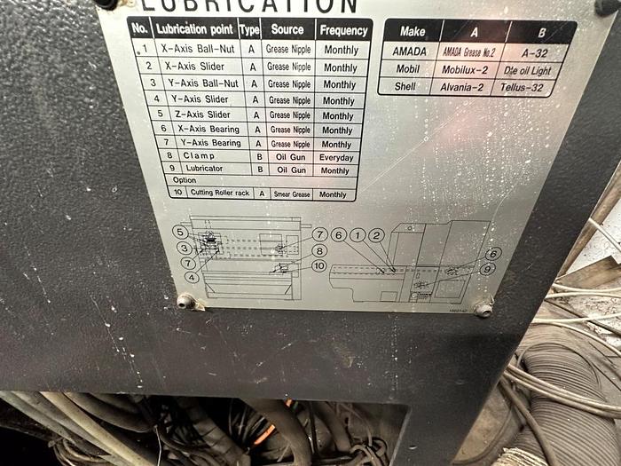 Used 1999 Amada Lasmac LC-1212A3 CNC Laser