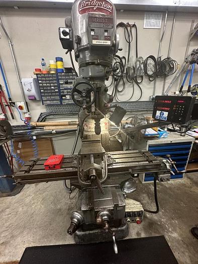Used Bridgeport Series 1 Manual Turret Milling Machine