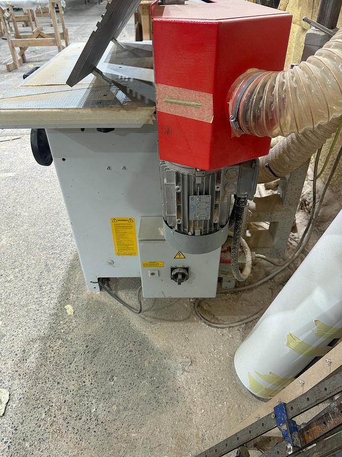 Used 2016 Wegoma EKS 2600 FU Veneer & Solid Wood Sanding Machine with Maggi Steff 2034 Feeder