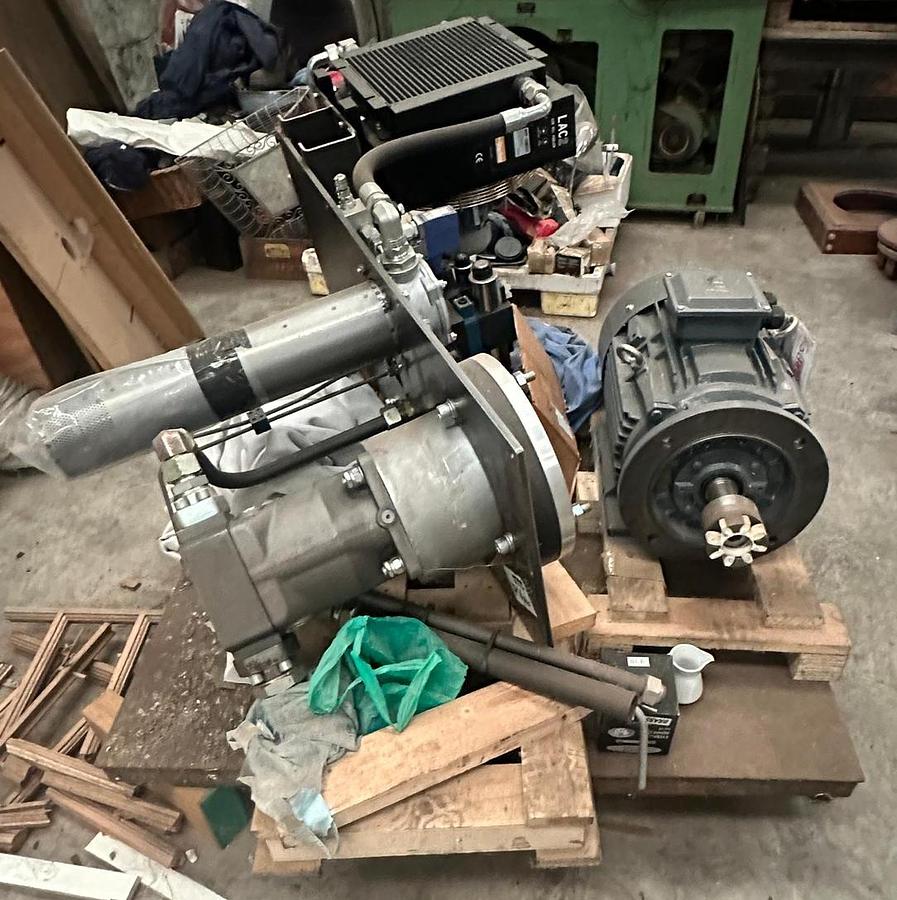 Used Hydraulic Powerpack System with Parker LAC2 Cooler & Techtop Motor (2022, Unused) – For Sale Ireland