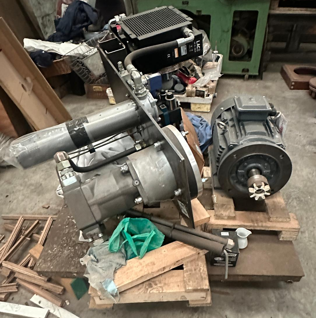 Used Hydraulic Powerpack System with Parker LAC2 Cooler & Techtop Motor (2022, Unused) – For Sale Ireland