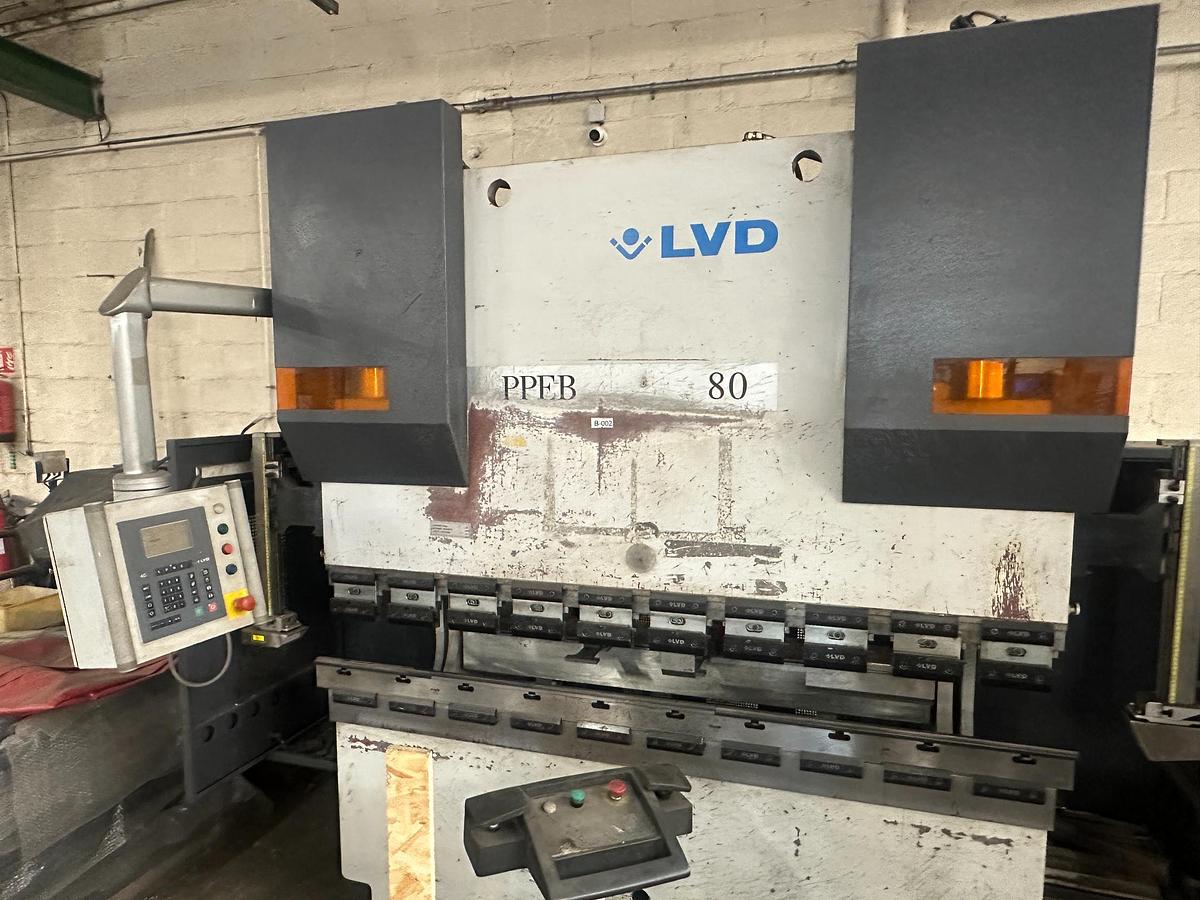 Used Used 2001 LVD PPEB 80/20 CNC Press Brake | 4 Axis 2000 mm x 80 Ton Press Brake Ireland