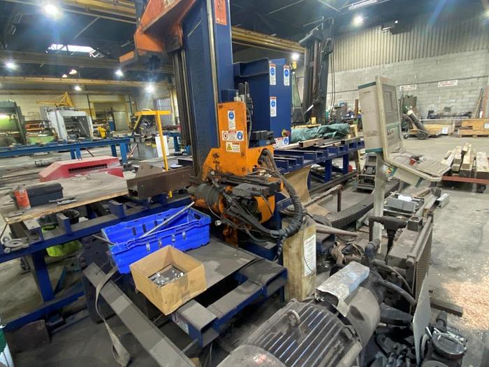 Used 2005 Peddinghaus Avenger MDL1000B CNC Beam Drilling Line