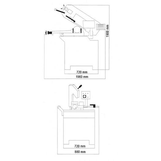 Cormak BS-320 Manual Bandsaw
