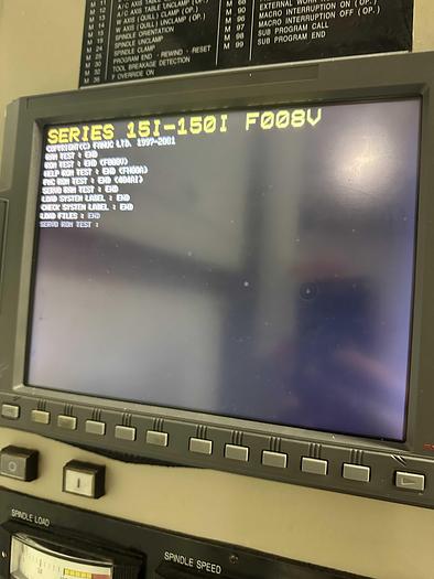 Used 2002 Mitsui Seiki HU40A Horizontal Machining Centre