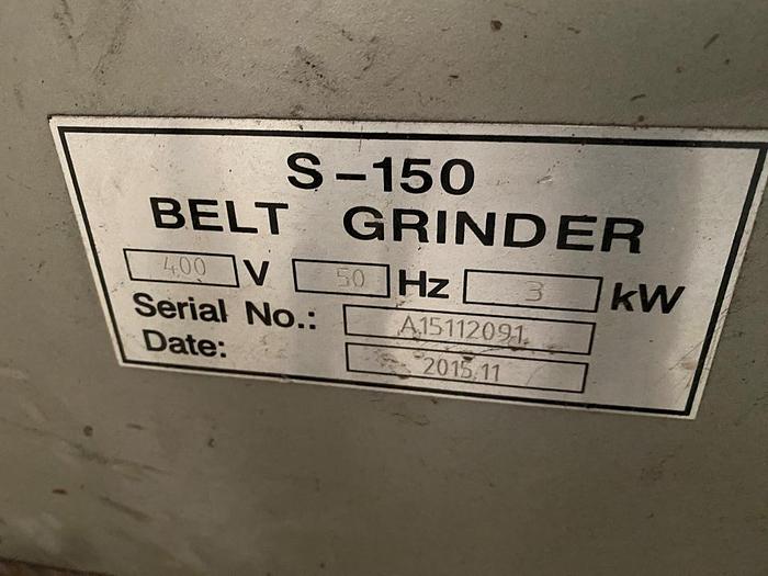 Used 2015 Hartford S-150 Belt Grinder