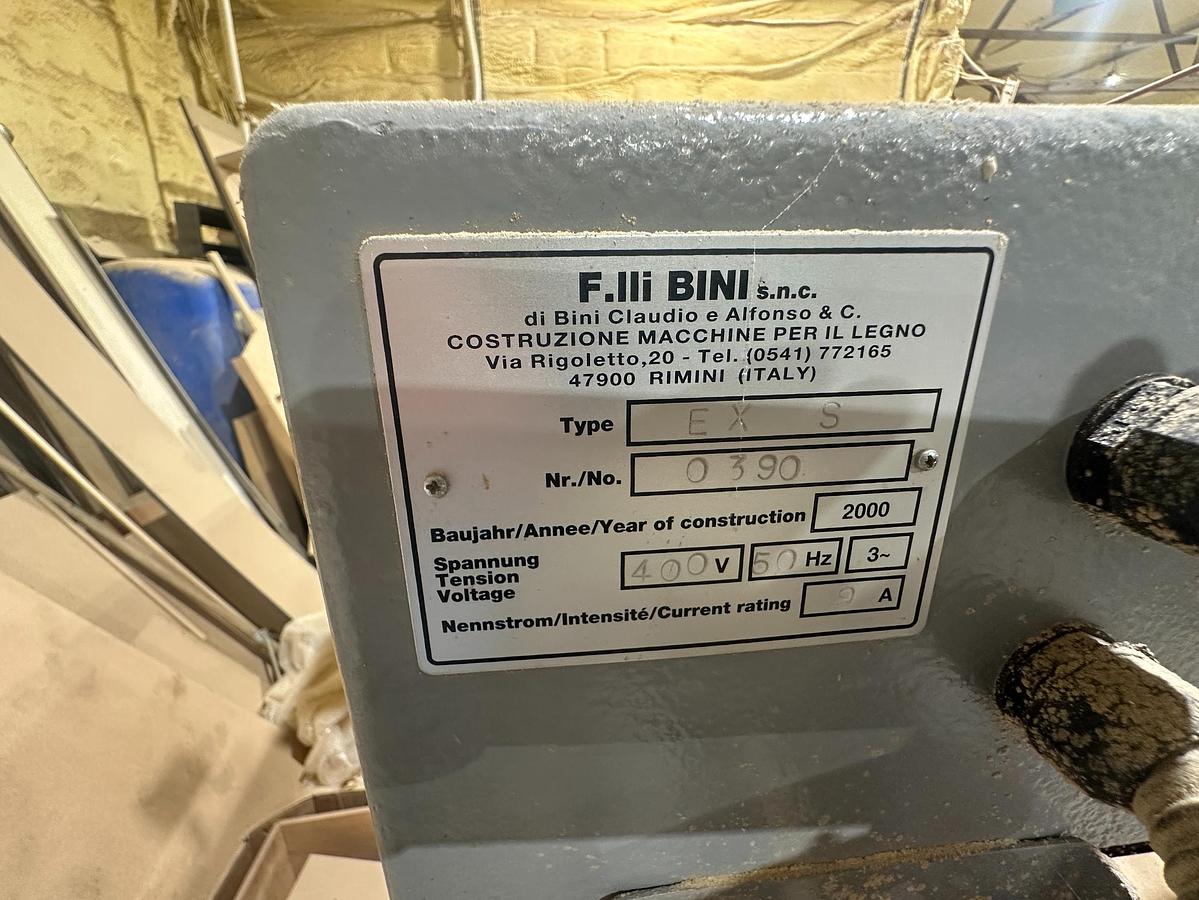 Used 2000 F.lli Bini Exsport EX S2500 Wide Belt Sander