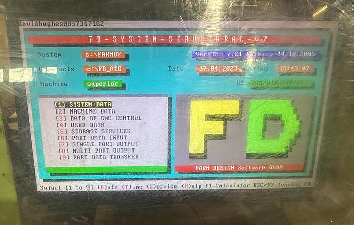 Used 2000 Peddinghaus FDB 600 CNC Plate Line