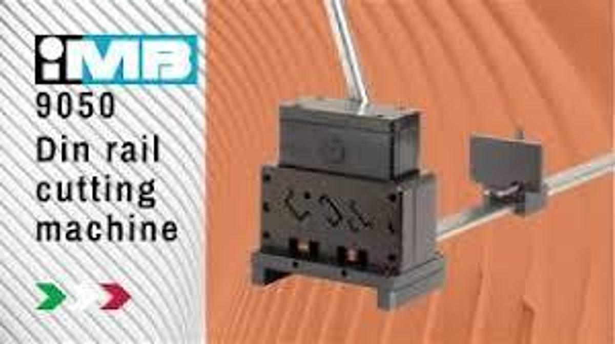 IMB Multifor 9050 DIN Rail Cutter | Manual Rail Cutting & Punching Machine
