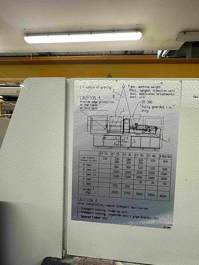 Used 2005 Demag System 60/420-80 Injection Moulding Machine