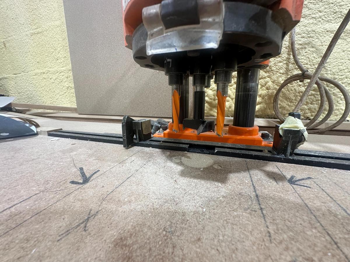 Used 2008 Blum Mini Drill Hinge Drill