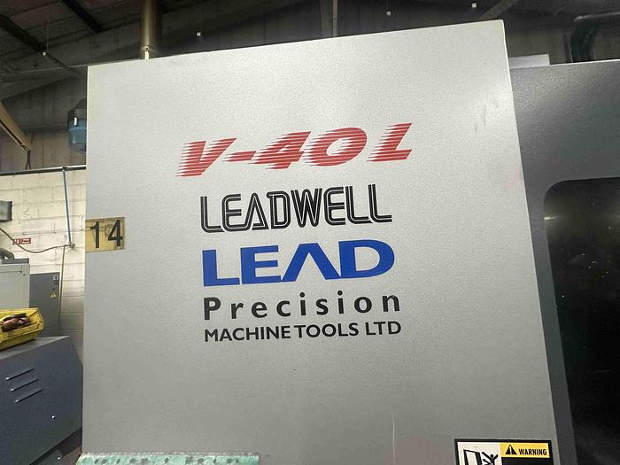 Used 2011 Leadwell V-40L Vertical Machining Centre