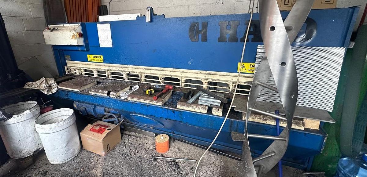 Used 1994 Haco TS0 3 x 6 Guillotine Shear