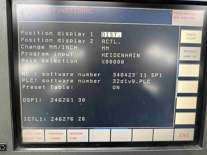 Used 2004 Bridgeport  VMC1000/22 Vertical Machining Centre