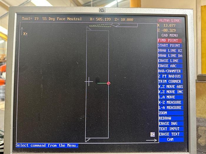 Used 1996 Harrison Alpha 550 Teach Turn Lathe