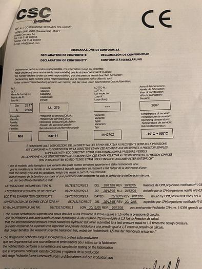Used 2007 Bottarini Gardner Denver KS 7 Air Compressor