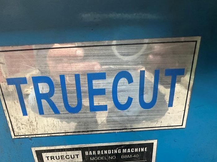 Used Truecut BBM-40 Bar Bending Machine