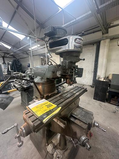 Used Bridgeport Vertical Milling Machine