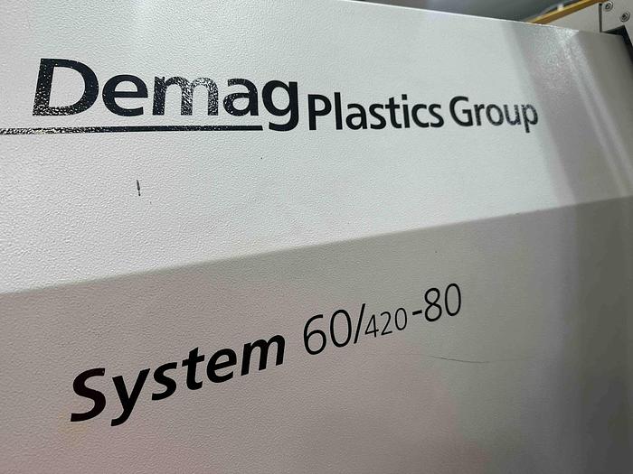 Used 2004 Demag System 60/420-80 Injection Moulding Machine