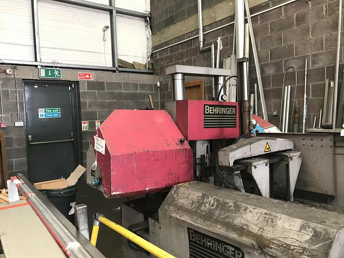 Used 1997 Behringer HBP303A Automatic Bandsaw