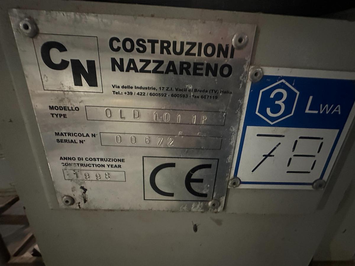 Used Used Nazzareno OL.D 101 1P Briquette Press | Wood Dust