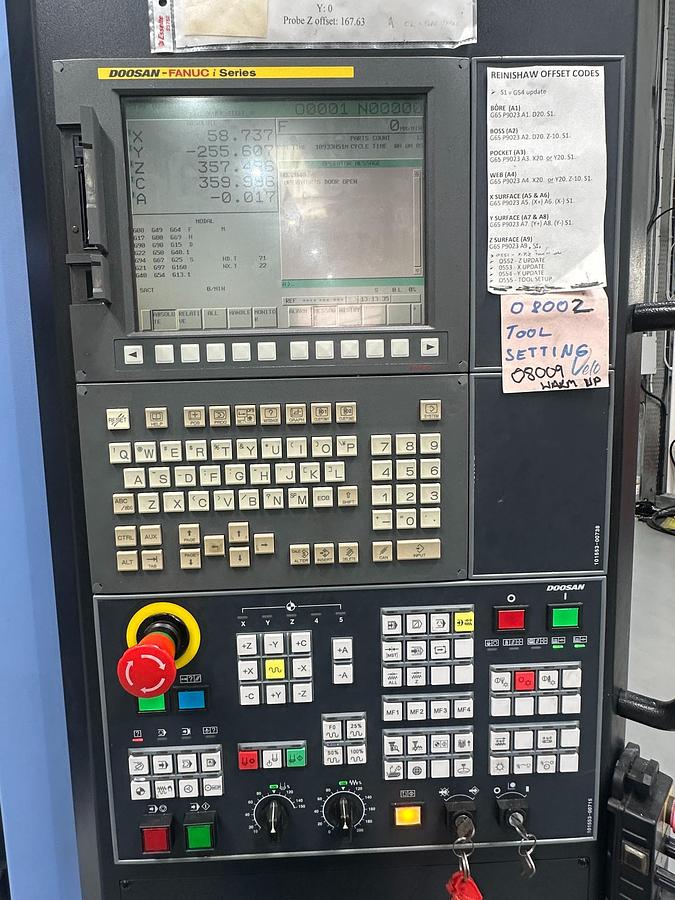 Used 2013 Doosan DNM 200/5AX Vertical Machining Machine