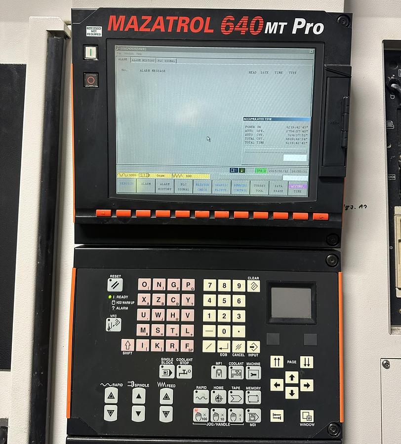 Used 2005 Mazak Integrex 100-III S CNC Mill-Turn Lathe with Gantry Loader – Low Hours, Excellent Condition