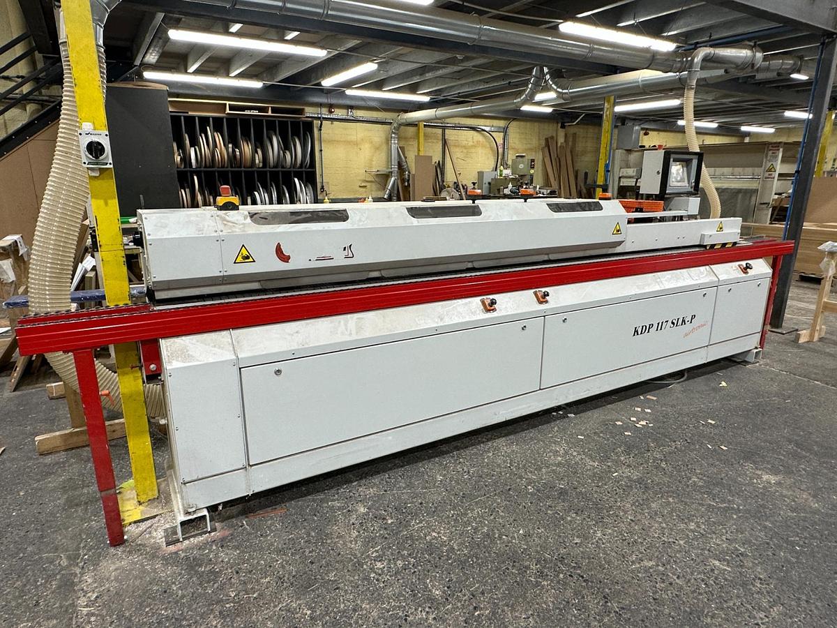 Used 2017 EBM KDP 117 SLK-P Airtronic Edgebanding Machine