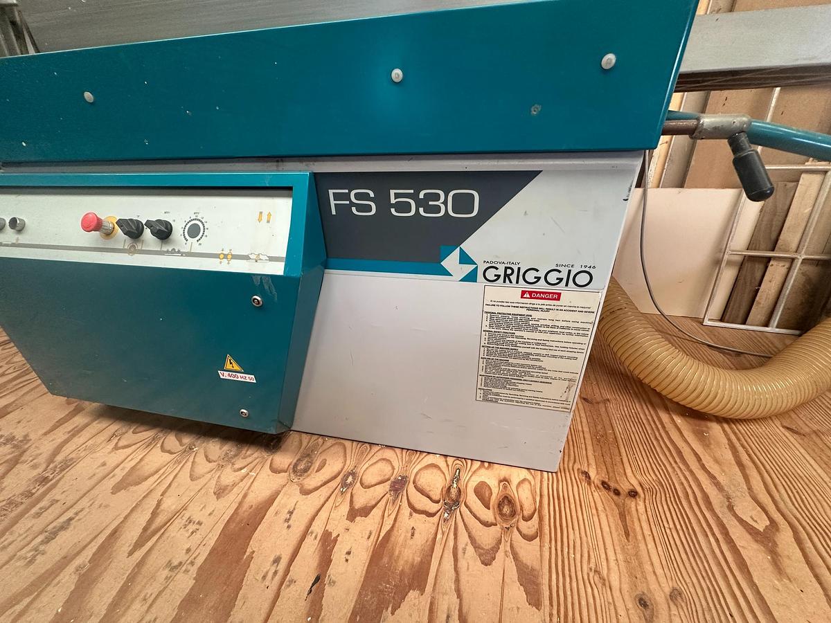 Used 2008 Griggio FS 530 Planer Thicknesser for Sale | 530mm Industrial Planer | Ireland
