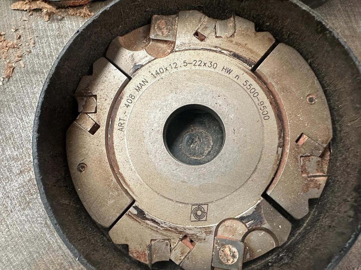 Used 2005 Griggio T220 Spindle Moulder with Comatic AF/34 Feeder