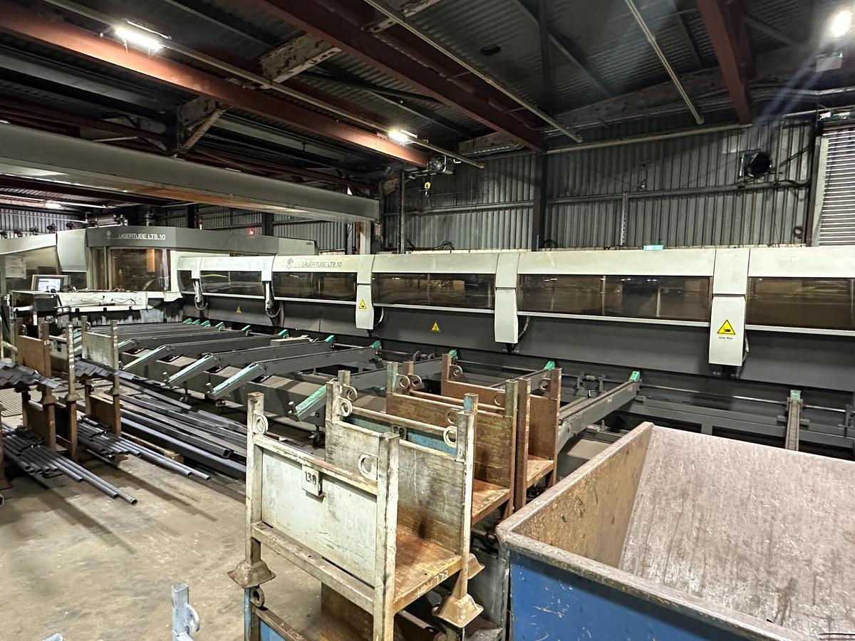 Used 2016 BLM Adige LT8.10 Tube Laser 3.5kW CO2 3D Cutting | For Sale Ireland
