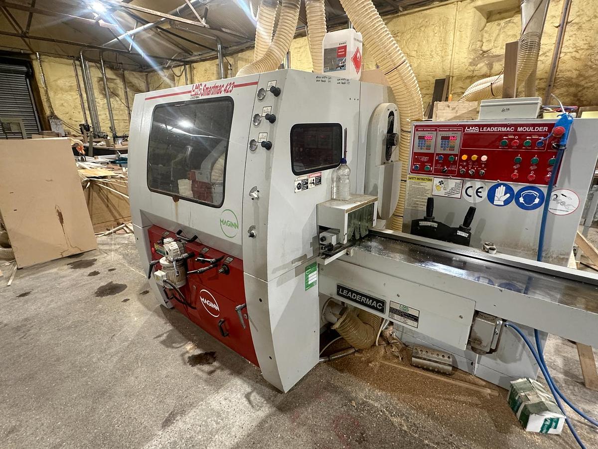 Used 2005 Leadermac LMC 423 Smartmac 4 Side Moulder