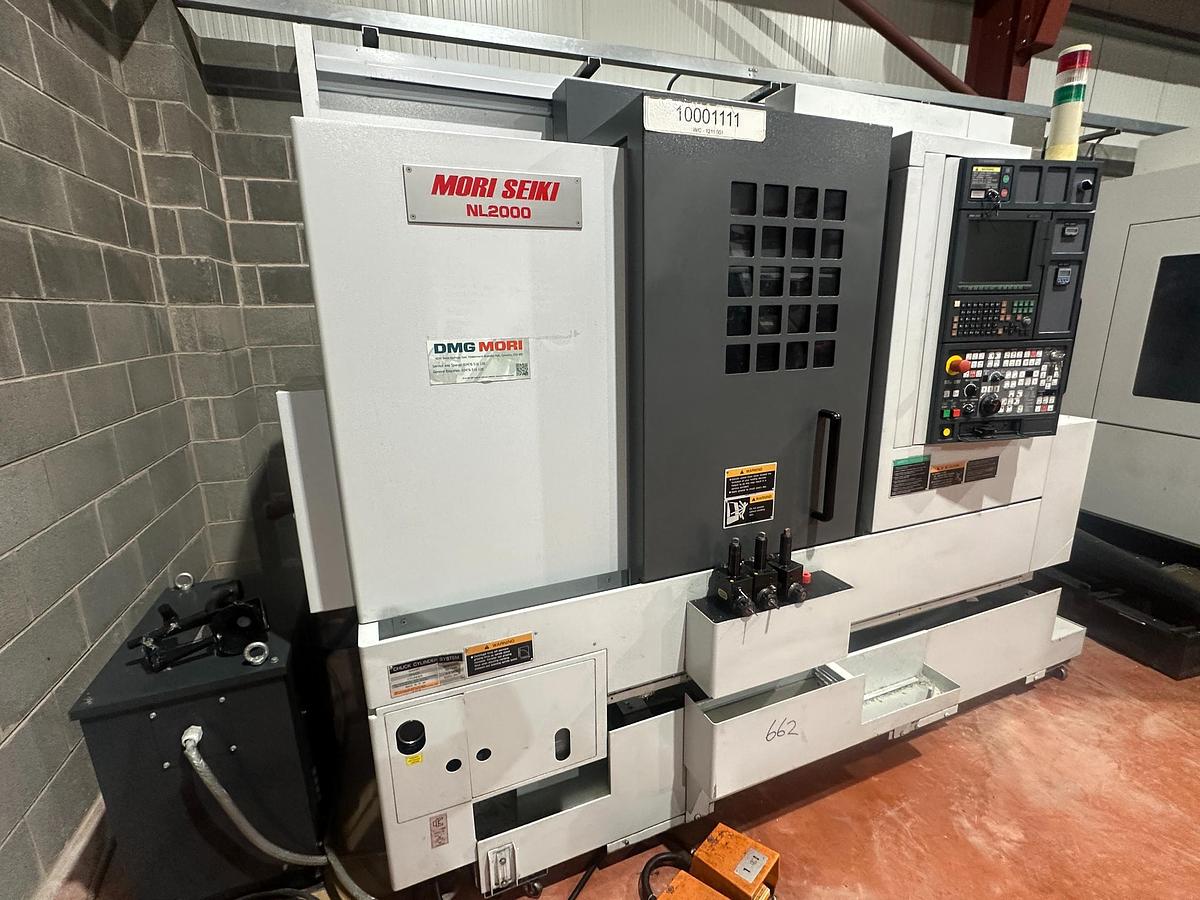 Used 2009 Mori Seiki NL2000Y/500 CNC Lathe for Sale | Y-Axis, Live Tooling | Ireland