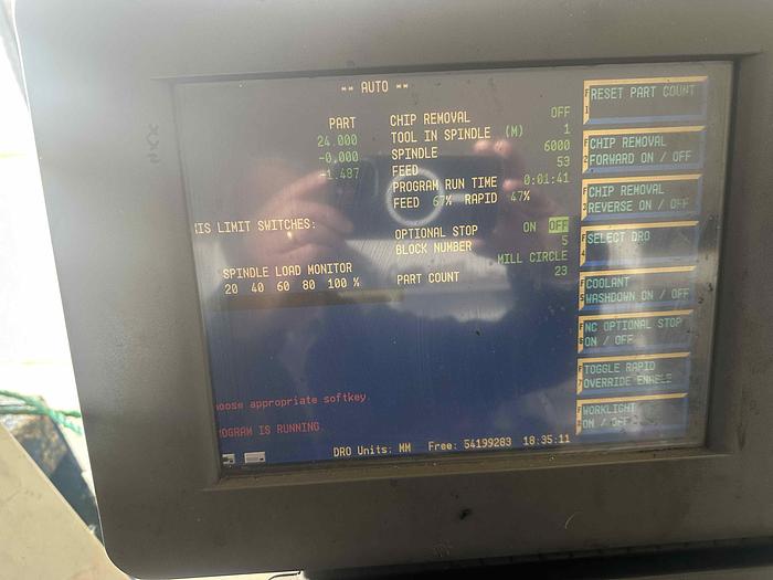 Used 2006 Hurco VMX24S Machining Centre