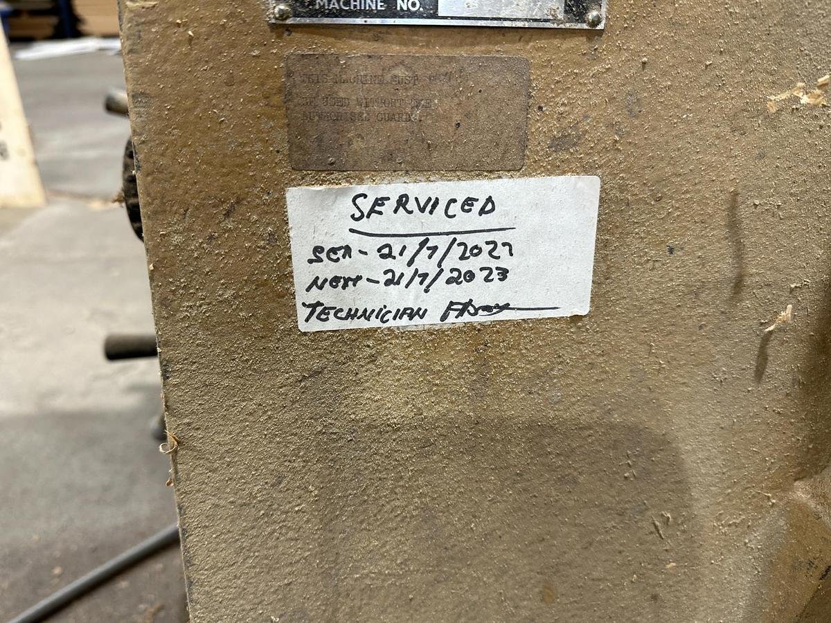 Used SCM 2000 DFS Planer Thicknesser