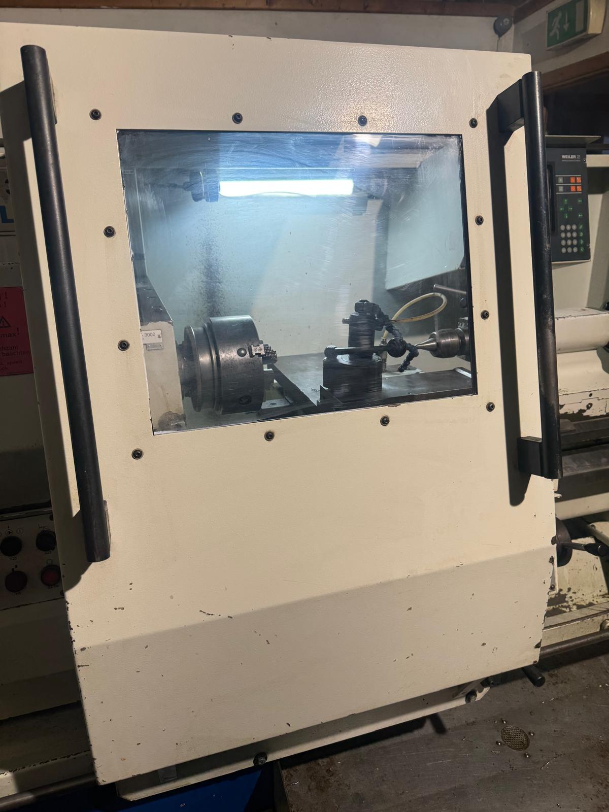 Used 1997 Weiler E35 CNC Lathe | Weiler Control | 54mm Bore