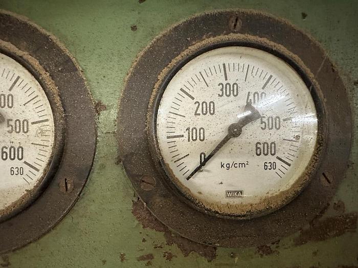 Used Burkle FPMU 250/120 Veneer Press