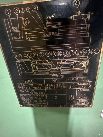 Used YMT(Yunnan Machine Tools) CY - S1760G Gap Bed Manual Center Lathe
