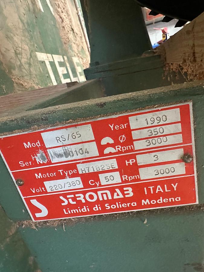 Used 1990 Stromab RS 65 Radial Saw for Sale | 350mm Blade | With Table Ireland