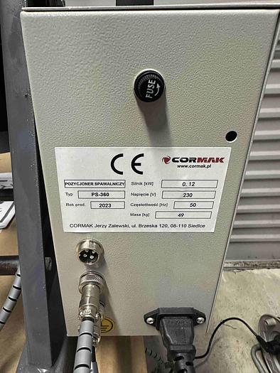 Cormak PS-360 Rotary Welding Positioner Table