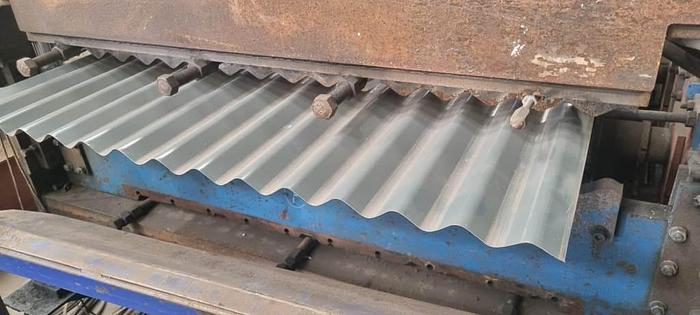 Used JCX Rollforming Line for Corrigate and Box Profile