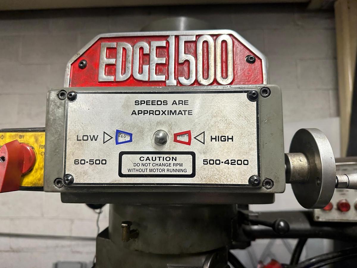 Used 2000 XYZ Edge 1500 Milling Machine