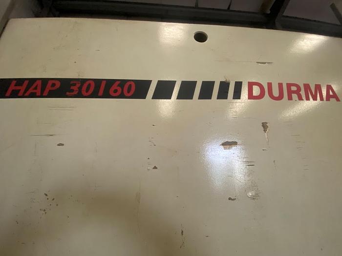 Used 2004 Durmazlar HAP30160 NC Pressbrake
